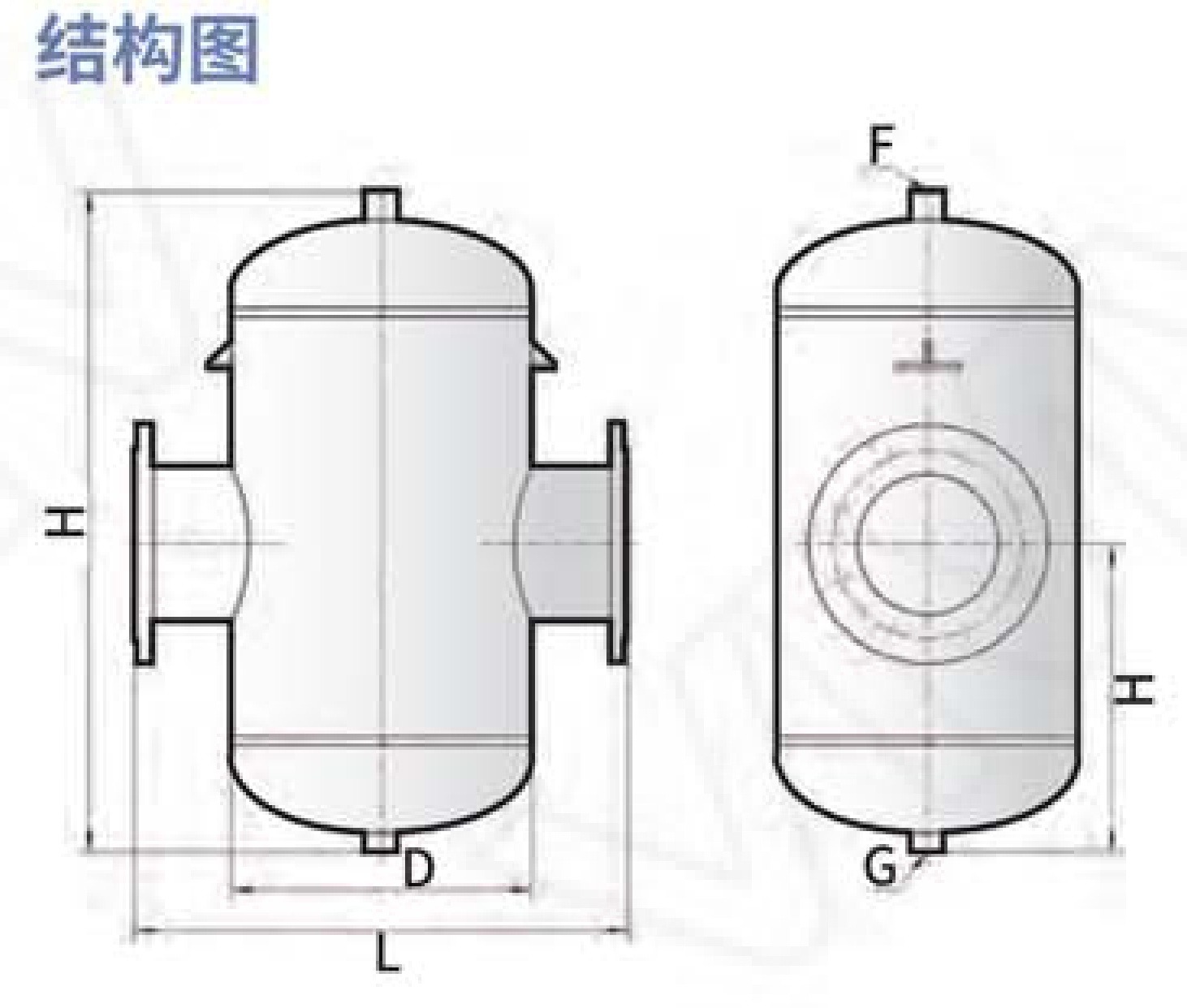 AS7/DN40 Steam Water Separator