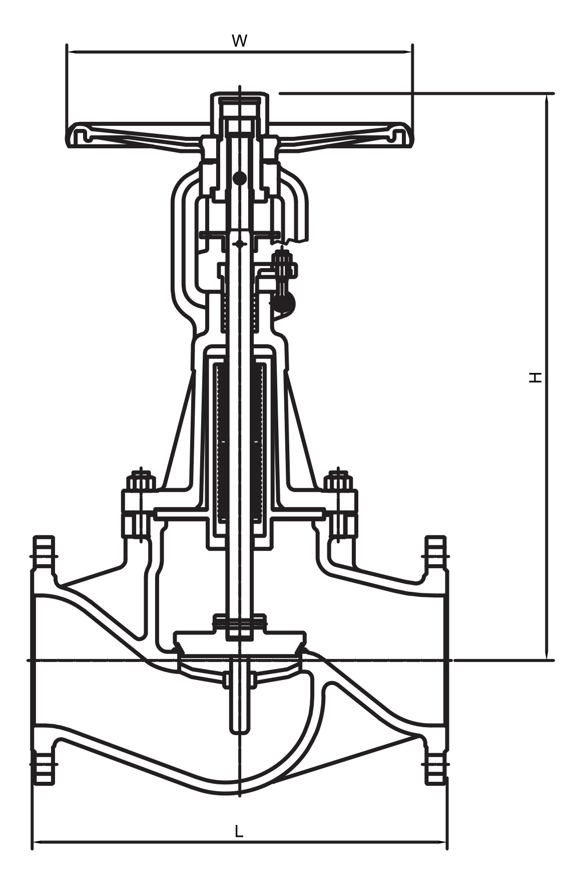 S-WJ41H/80 Super Bellows Sealed Globe Valve (Chlorine Service)