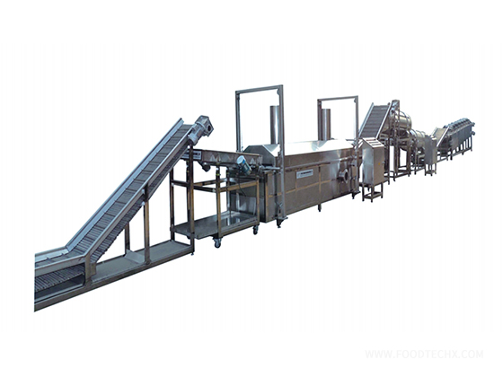 Puffed Food Frying Production Line