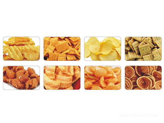Puffed Food Frying Production Line