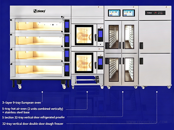 3-Deck 9-Tray European Oven