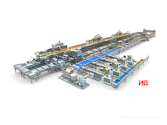 Automatic Center Filled/Cup Cake Production Line