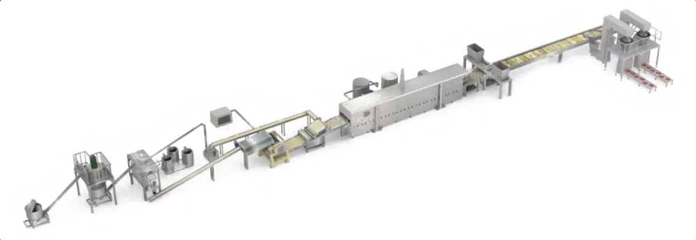 Compound Potato Chips Production Line---HG-CPC250