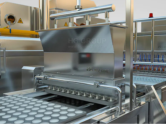 Automatic Center Filled/Cup Cake Production Line