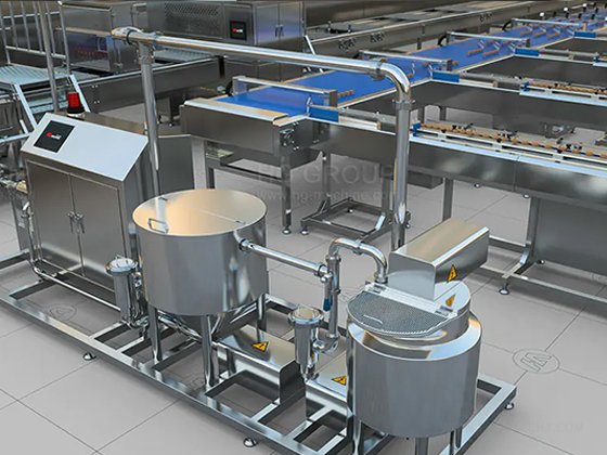 Automatic Center Filled/Cup Cake Production Line