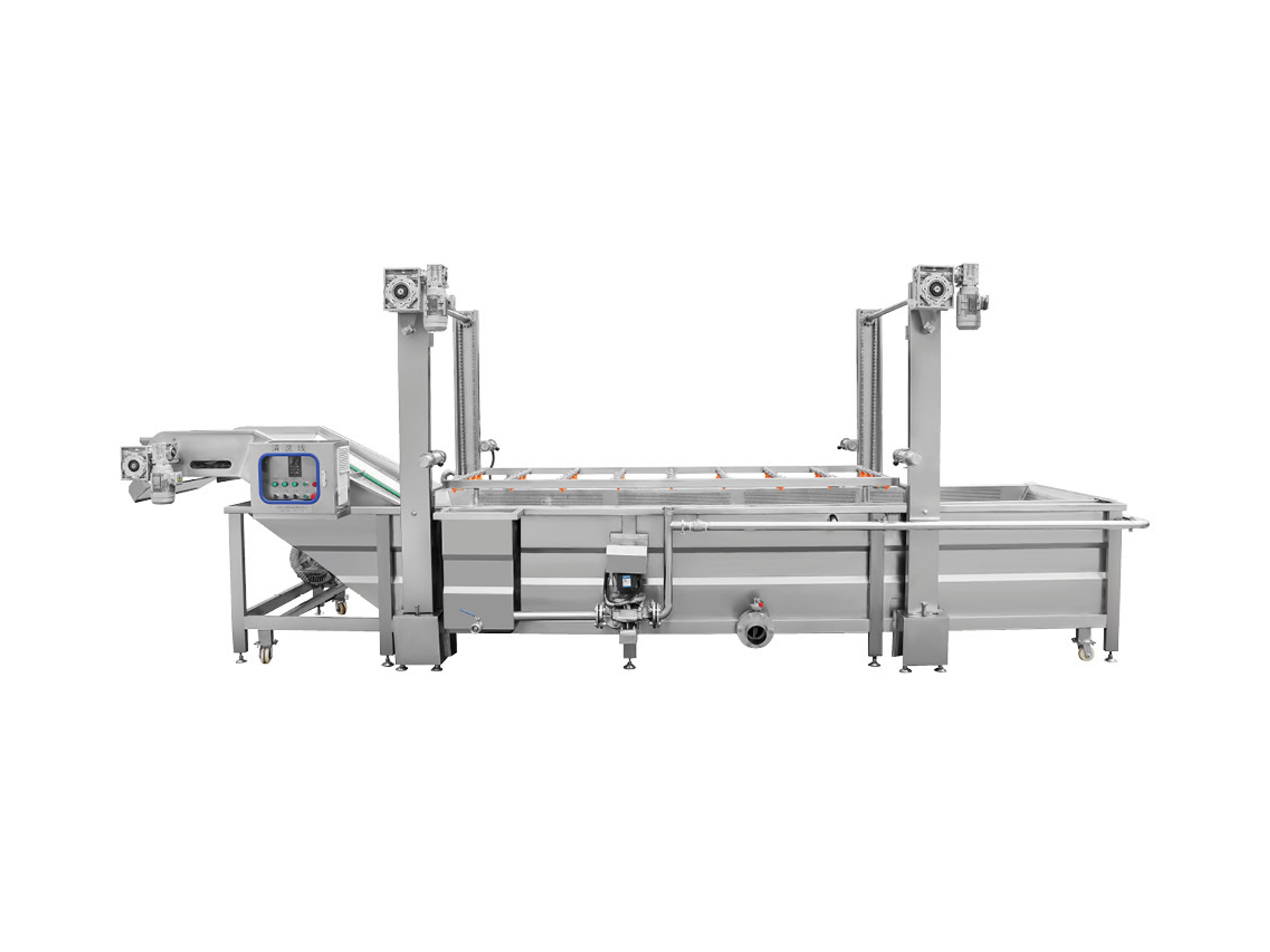 Lift-Up Bubble Cleaning Machine