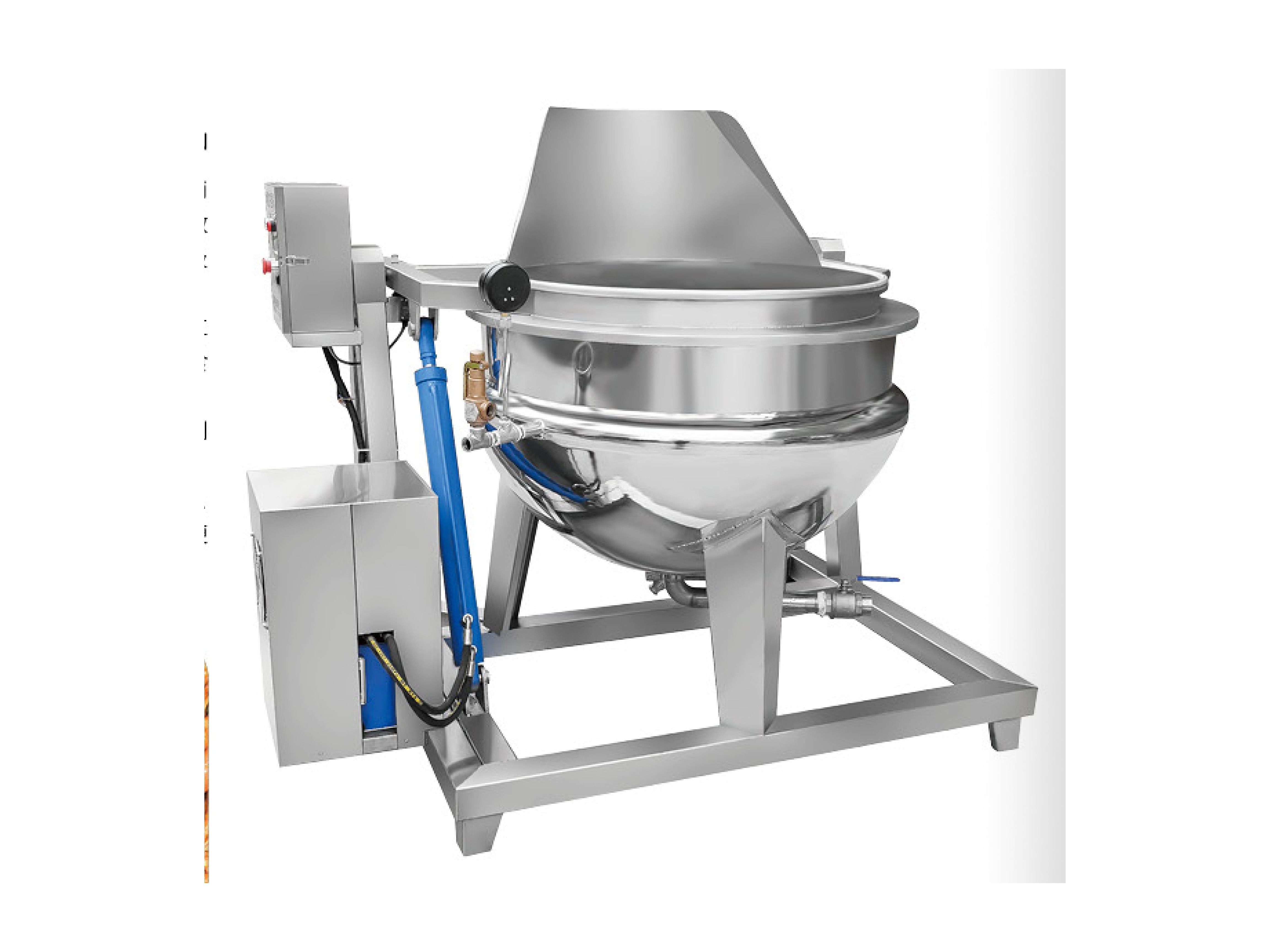 Steam Tilting Basket Jacketed Kettle
