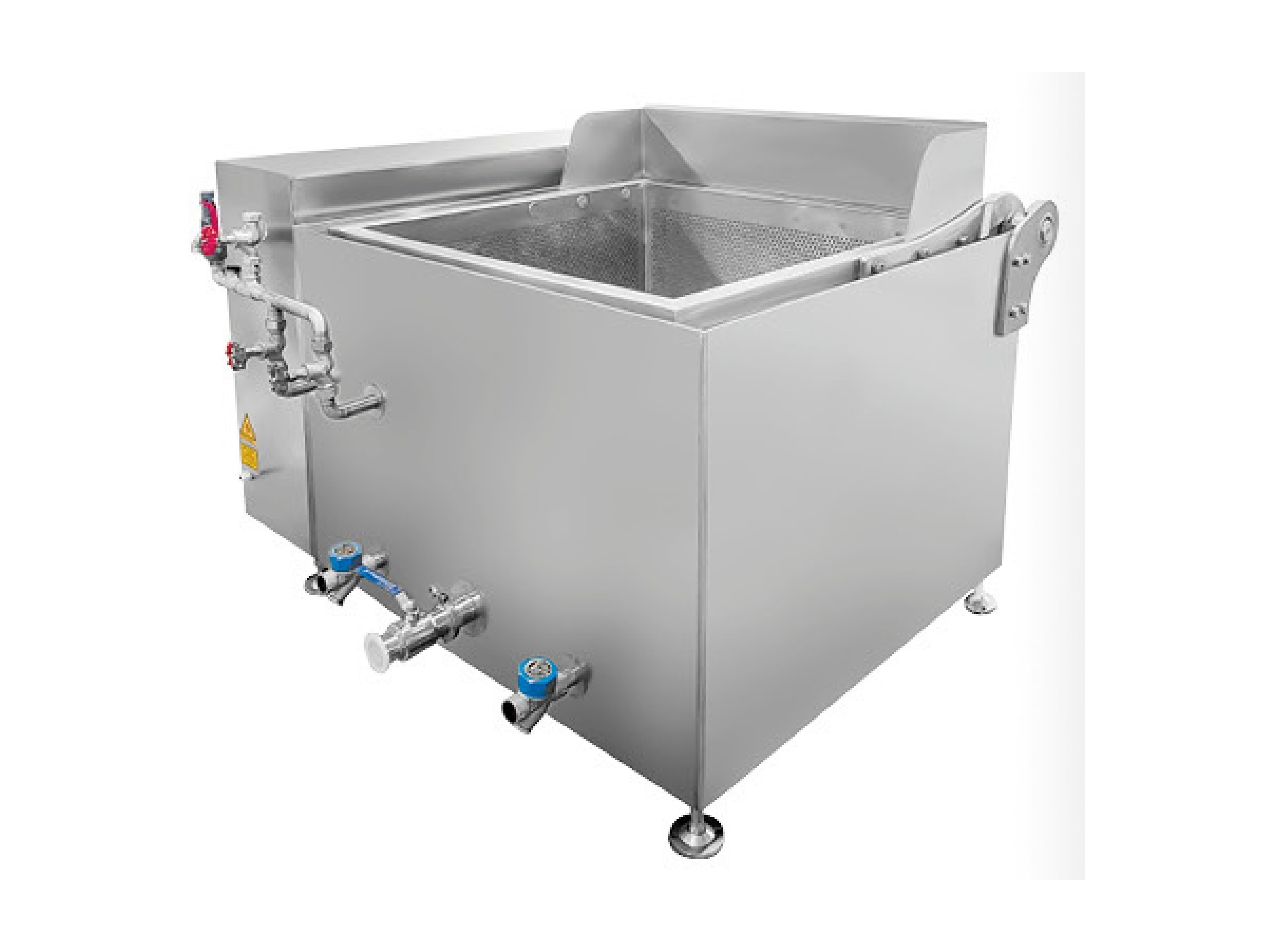 Automatic Tilting Basket Honeycomb Boiling Pot