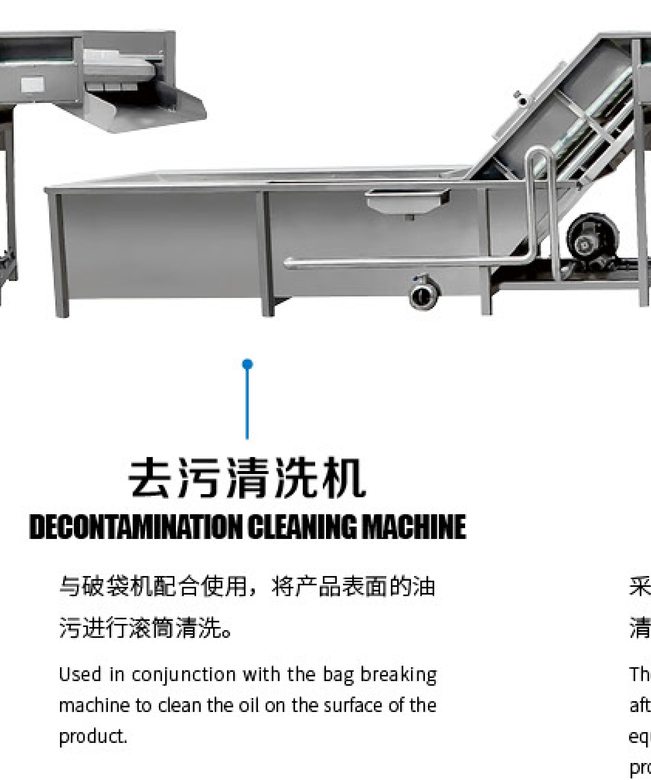Bag Washing, Air Drying, and Heat Drying Line