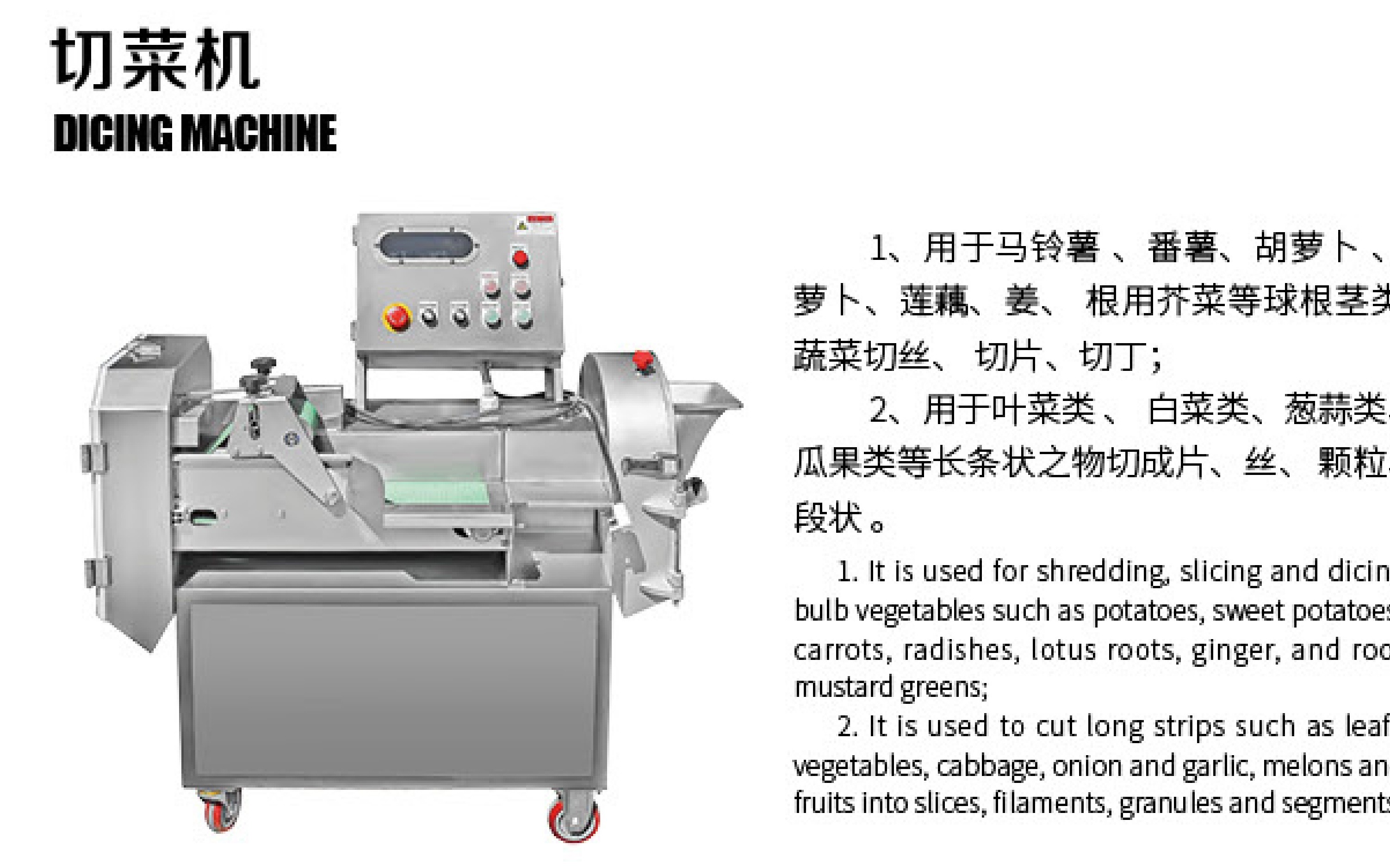 VEGETABLE PROCESSING LINE