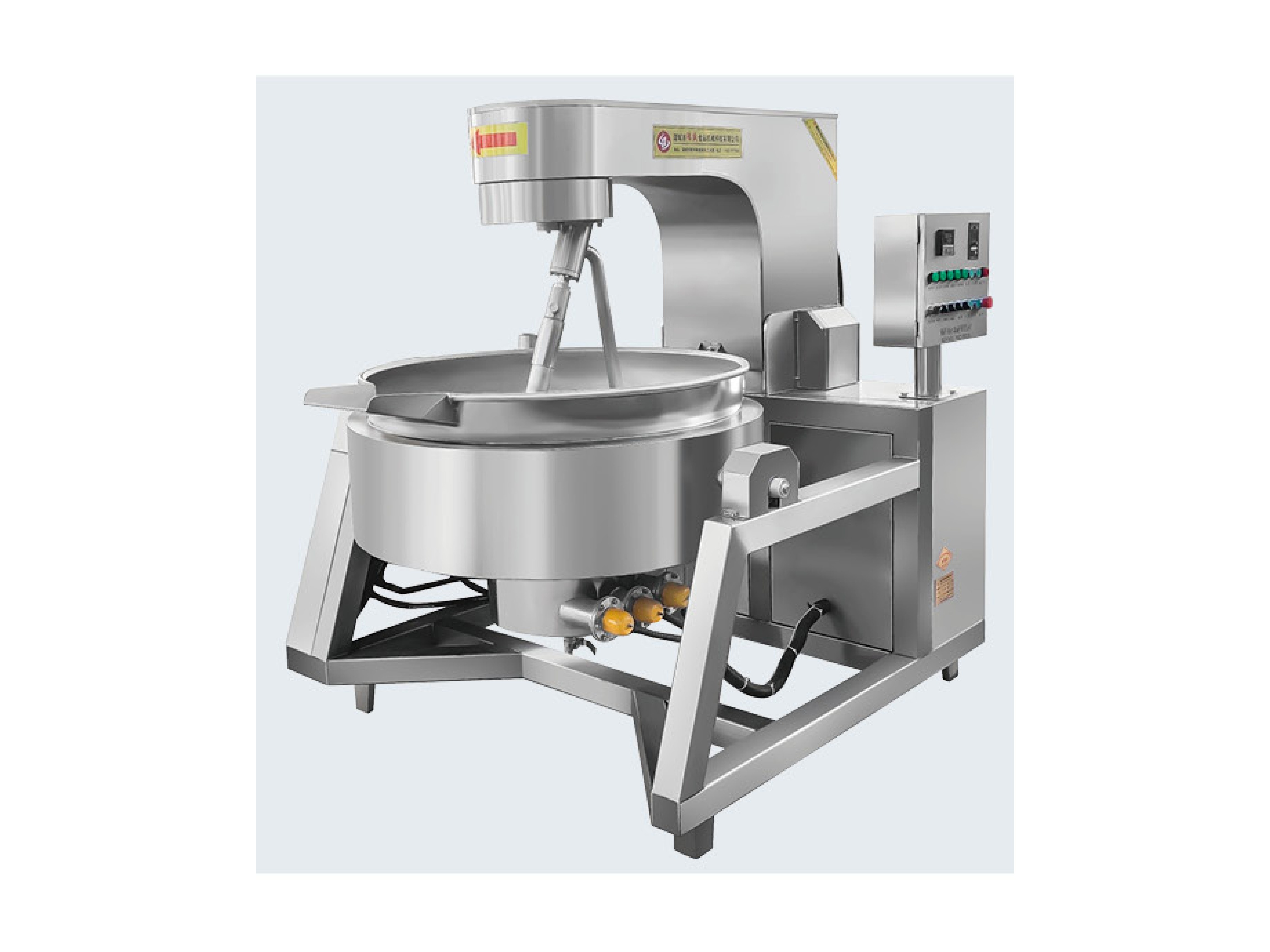 电加热导热油加热行星搅拌炒锅/400 Electric Thermal Oil Heated Planetary Cooking Mixer