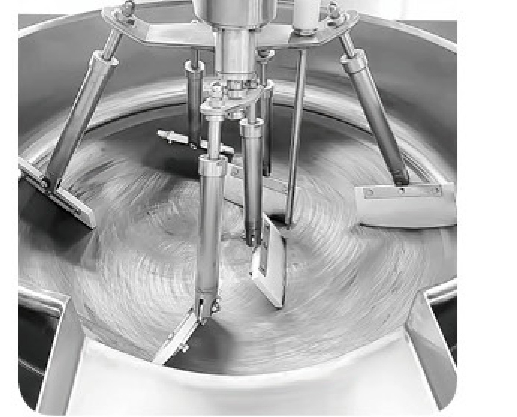 燃气加热多爪行星搅拌炒锅/1000 Gas Heating Multi-Claw Planetary Stirring Cooking Kettle