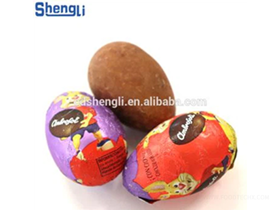 Round Ball Single Chocolate Foil Wrapper Machine Wrapping---SL-SBQS450
