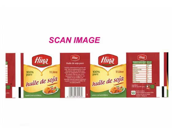 HINA HUILE DE SOJA  1 LTR
