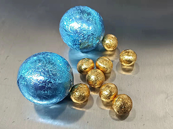 Round Ball Single Chocolate Foil Wrapper Machine Wrapping---SL-SBQS450