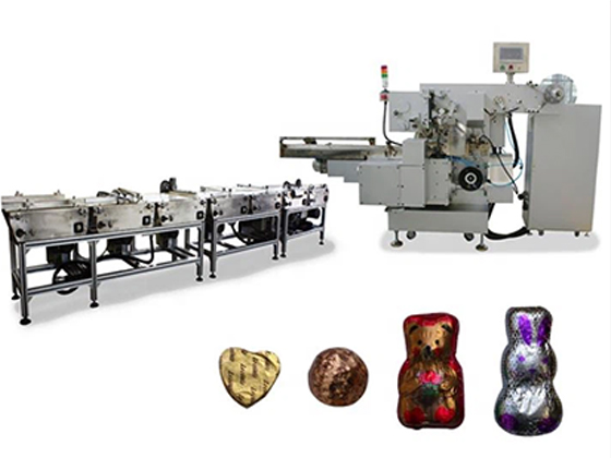 Chocolate Heart Shape Foil Packing Machine --- SL-SBZB450S