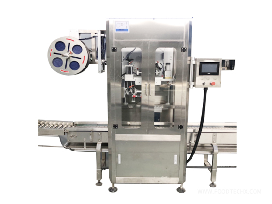 Automatic Bucket Neck Sleeve Labeling Machine