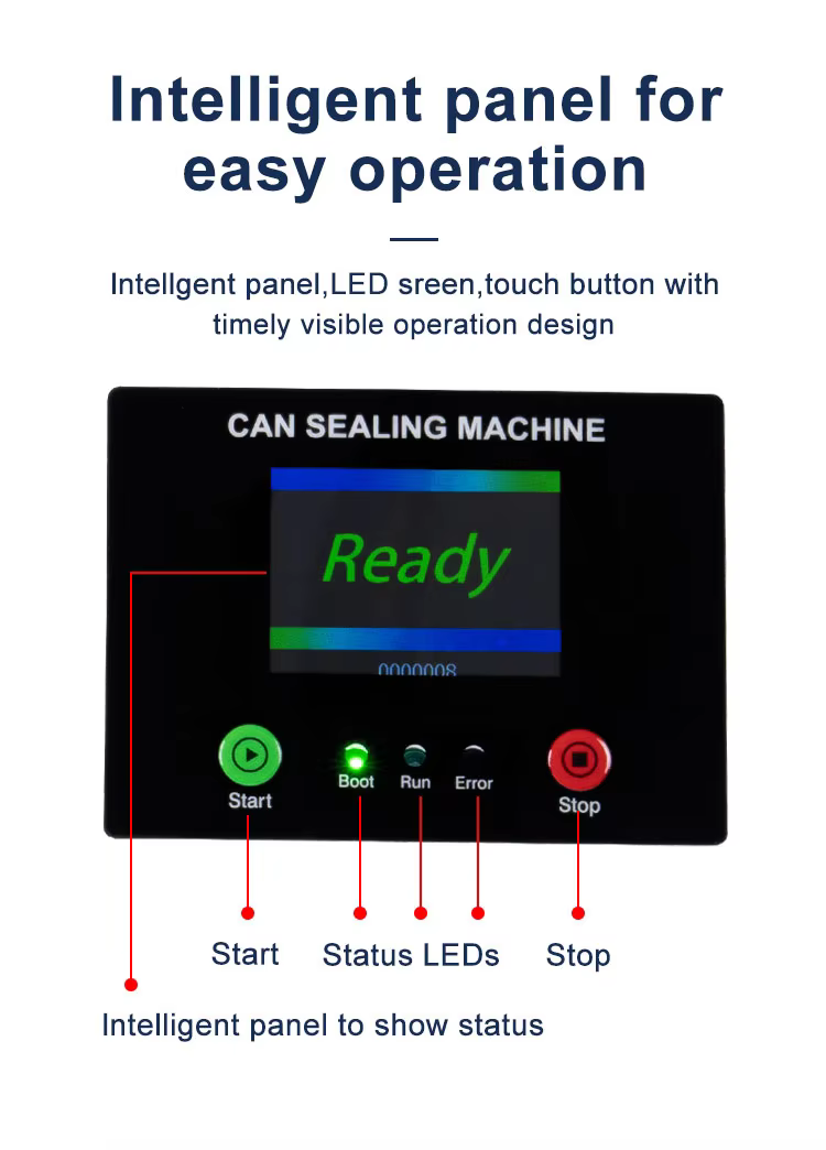 2s Ends Automatic intelligent can sealing machine RY-FGJ-100D(2022)