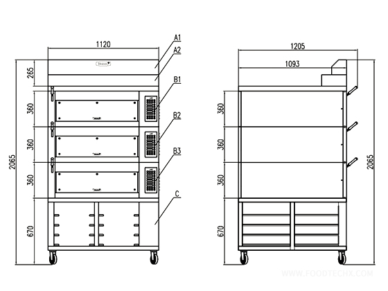 European-style Oven AIR --- HBWO-2003