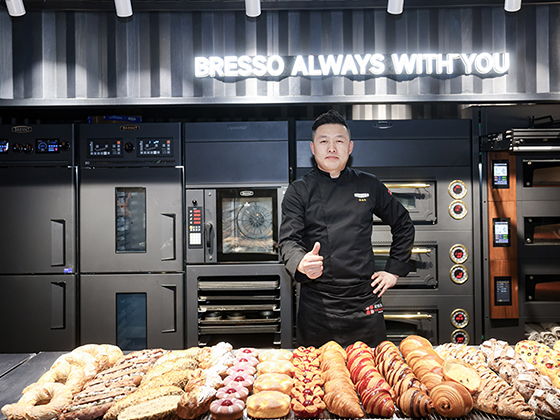 World Bread Double Champion Peng Fudong Custom Master Oven (with loader) --- HBWO-4004-ZS4