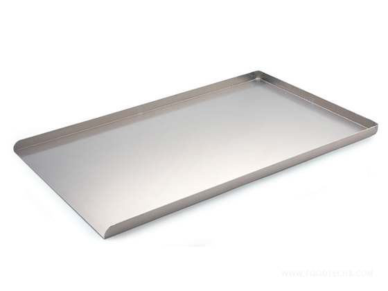Flat Baking Non-Perforated 3-sided Tray --- A1616R3