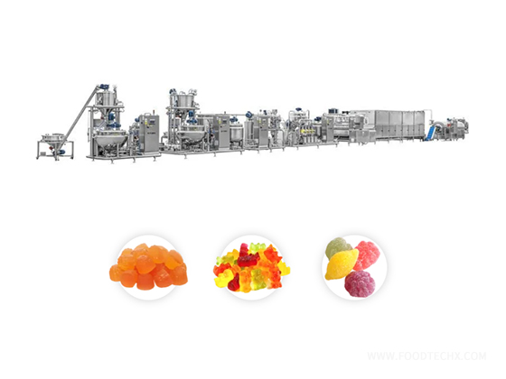 GD600Q GMP Standard Gummy Candy Depositing Production Line