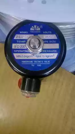 2L Series Pilot-operated piston steam valve