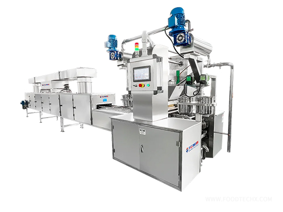GD150-S Automatic hard candy and lollipop candy depositing production line