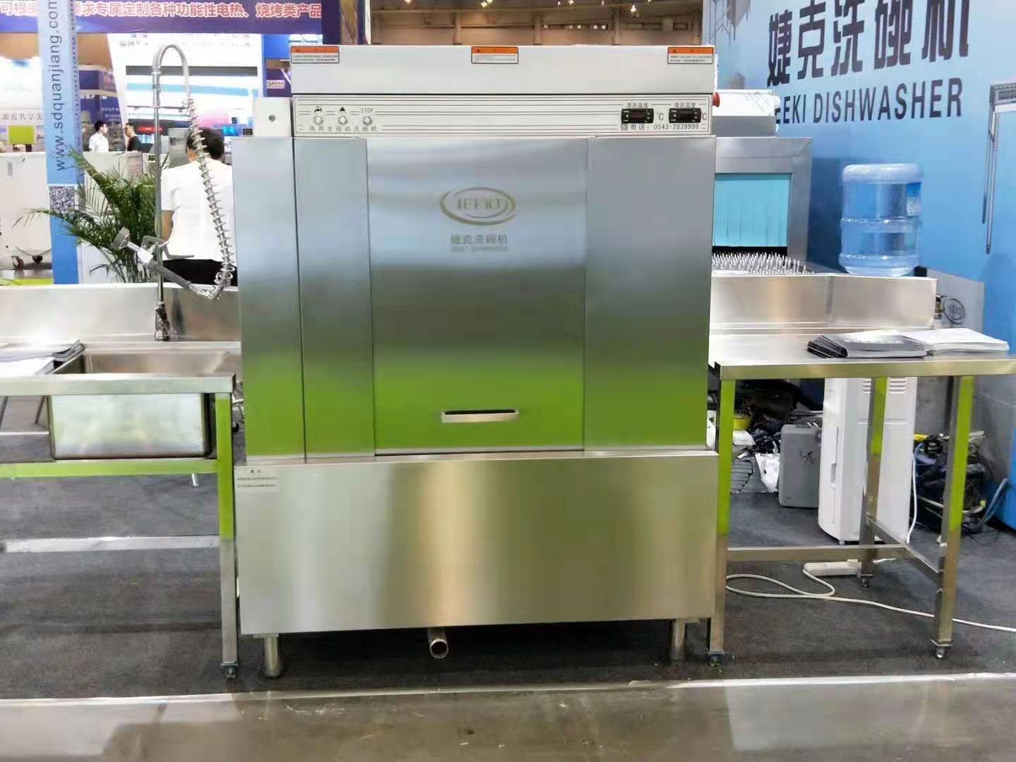 Modular Design Water Conservation Tunnel Dishwasher JK-K120 S