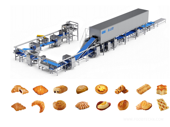 Danish Laminated Dough Production Line --- U-1608