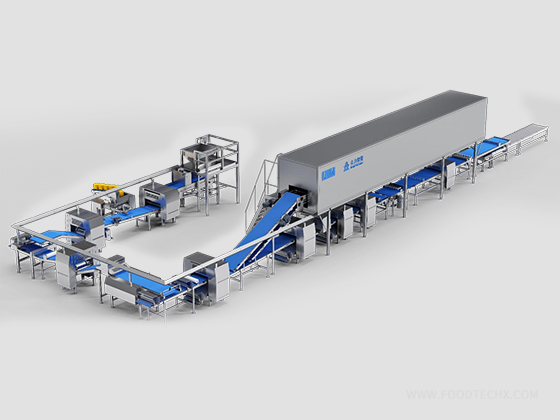 Danish Laminated Dough Production Line --- U-1608