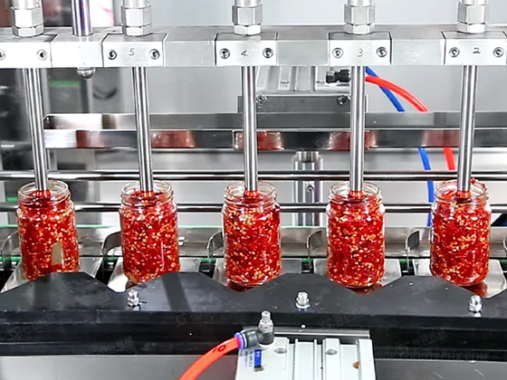  Pepper Paste Filling Machine