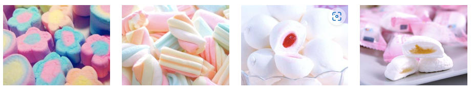 marshmallow made by our machine
