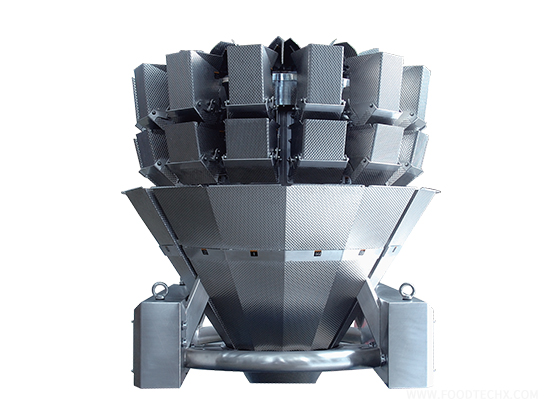 Multihead Weigher for Sticky Products --- 10-head