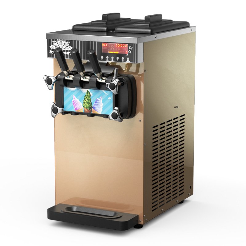 CE Certified 3 Flavor Vertical Soft ice cream machine ZB-BQL128