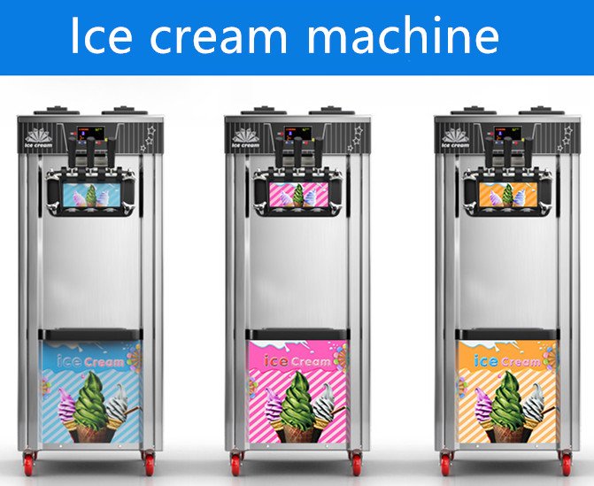Energy-efficient Vertical ice cream machine ZB-BQL268YL(R22+R290)