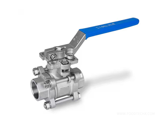 Thread— Three-piece platform ball valve---DN15