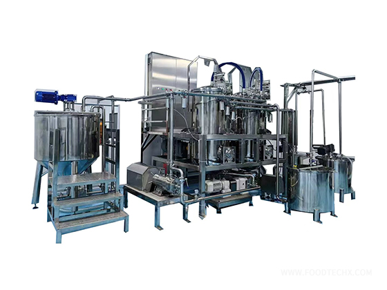Continuous Salad Dressing Production System