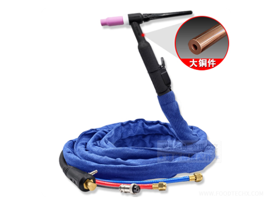 WP-18 - (Water-cooled) TIG welding torch --- Full 4m 