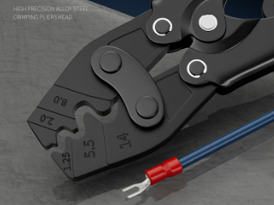 Ratchet Crimping Pliers --- HD-6