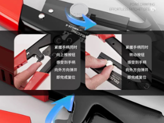 Ratchet Crimping Pliers --- HD-6