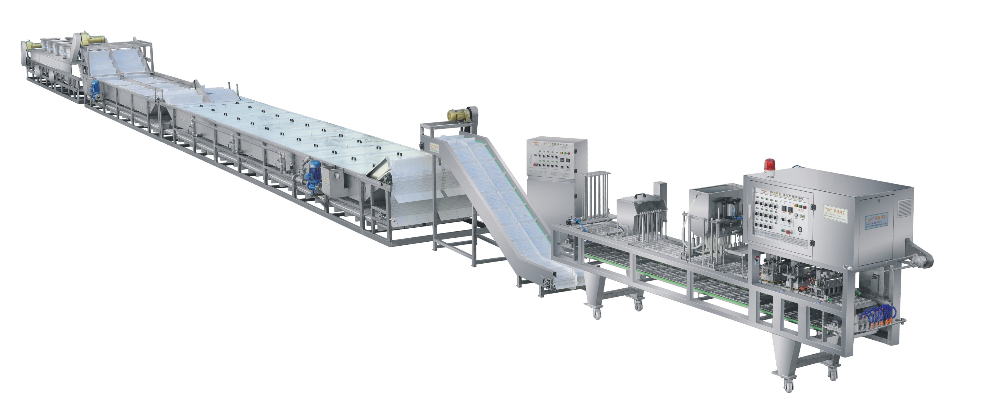 BSSJ jelly series pasteurization line BSSJ-9000