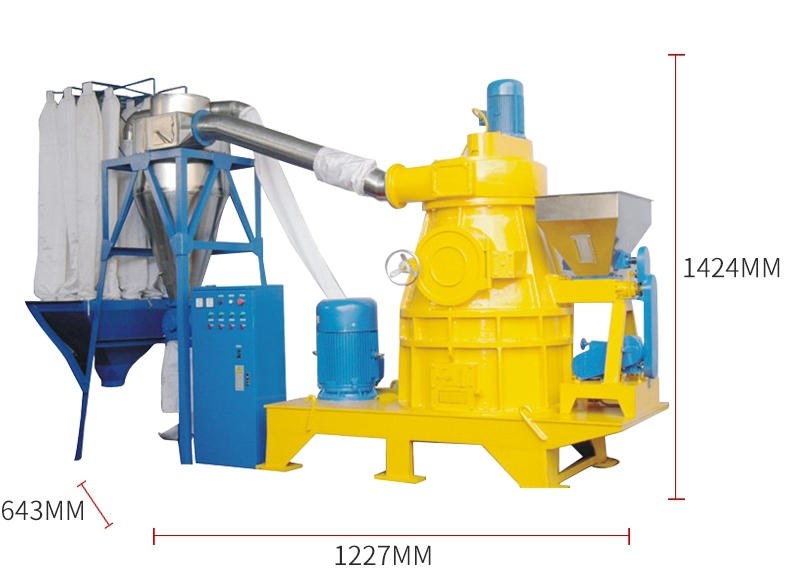 CWF-360 No dust pollution Ultrafine Pulverizing Unit