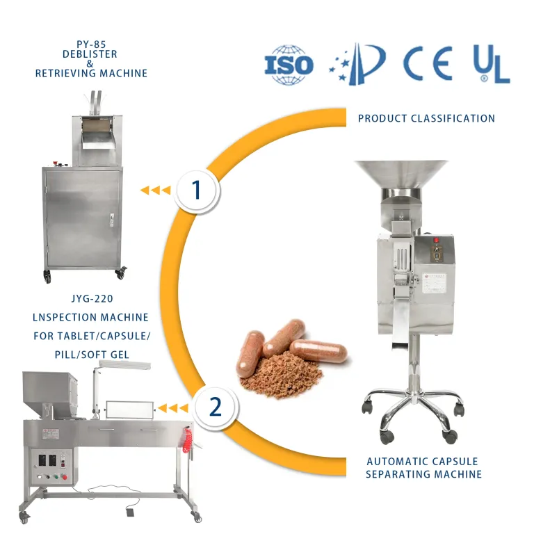 KNQ-300A Automatic Machine for Opening Pharmaceutical Capsules and Extracting Contents