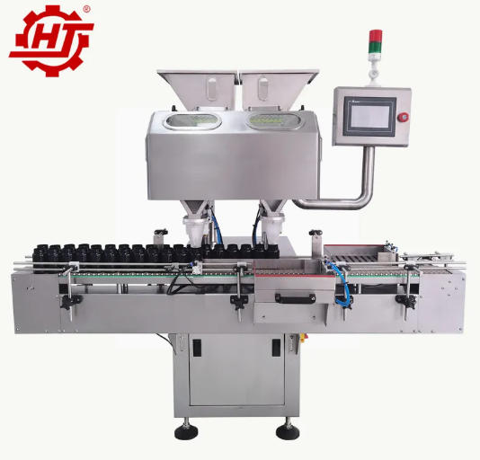 JS-16 Pharmaceutical capsule tablet pill counting packaging machine