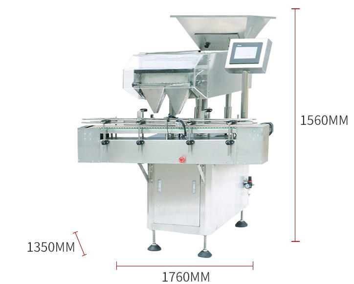 JS-16 Pharmaceutical capsule tablet pill counting packaging machine